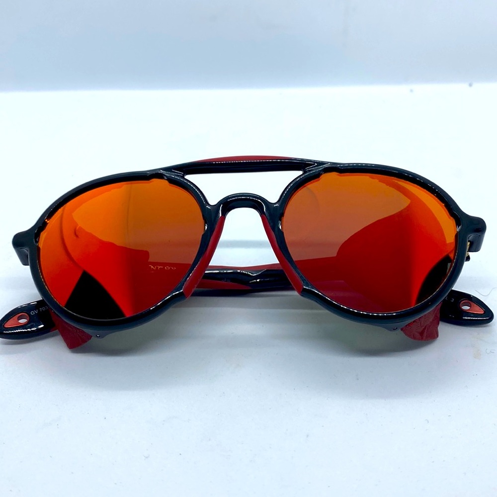 Givenchy Black/Red New 7038/S Round Leather Star Shied Sunglasses